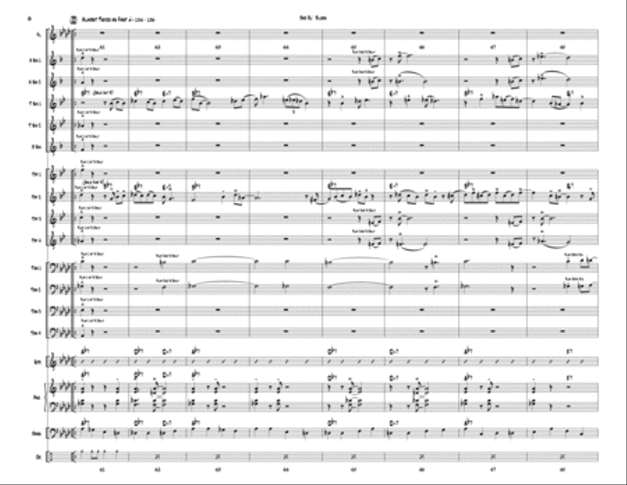 Bad Ol' Blues Jazz Ensemble scores gallery preview page 8