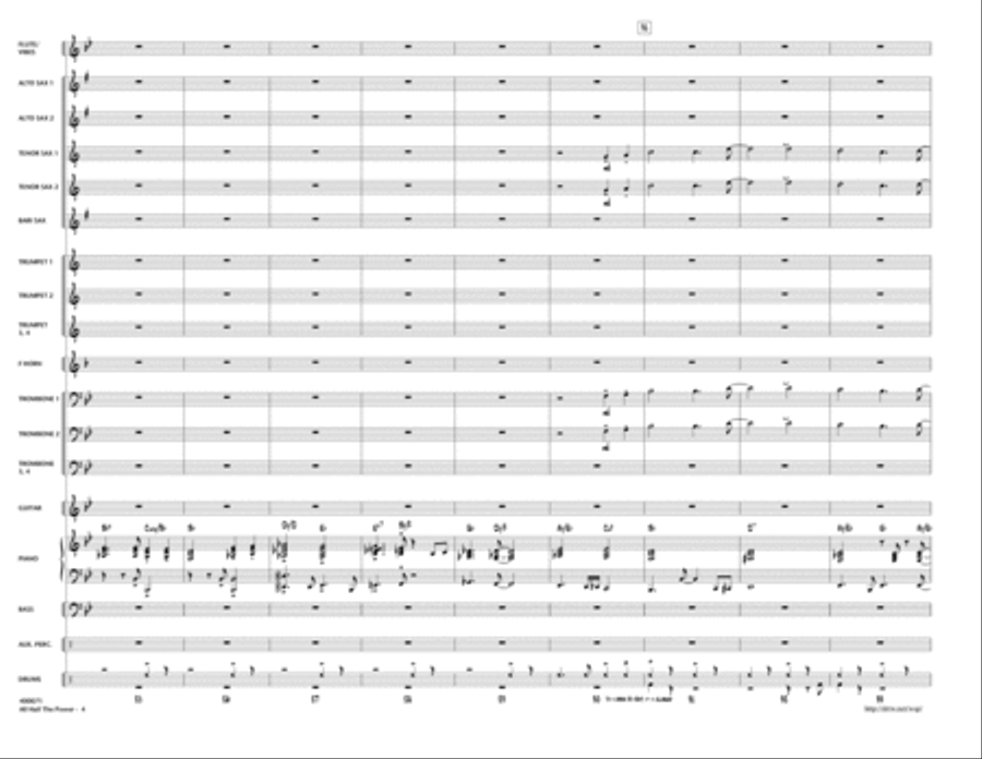 All Hail The Power All Hail The Power Jazz Ensemble scores gallery preview page 4
