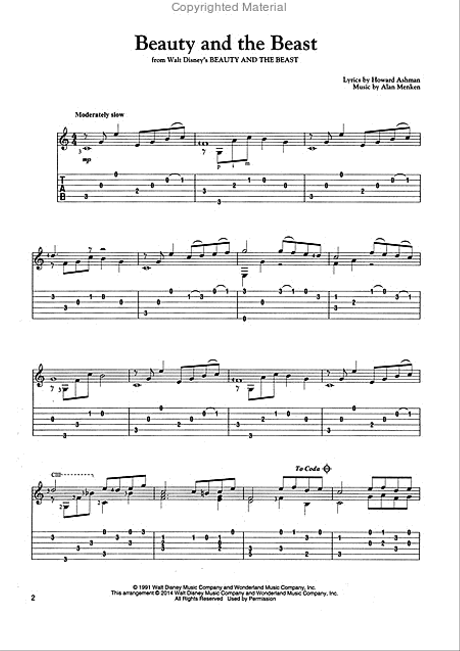 Popular Songs Acoustic Guitar scores gallery preview page 2