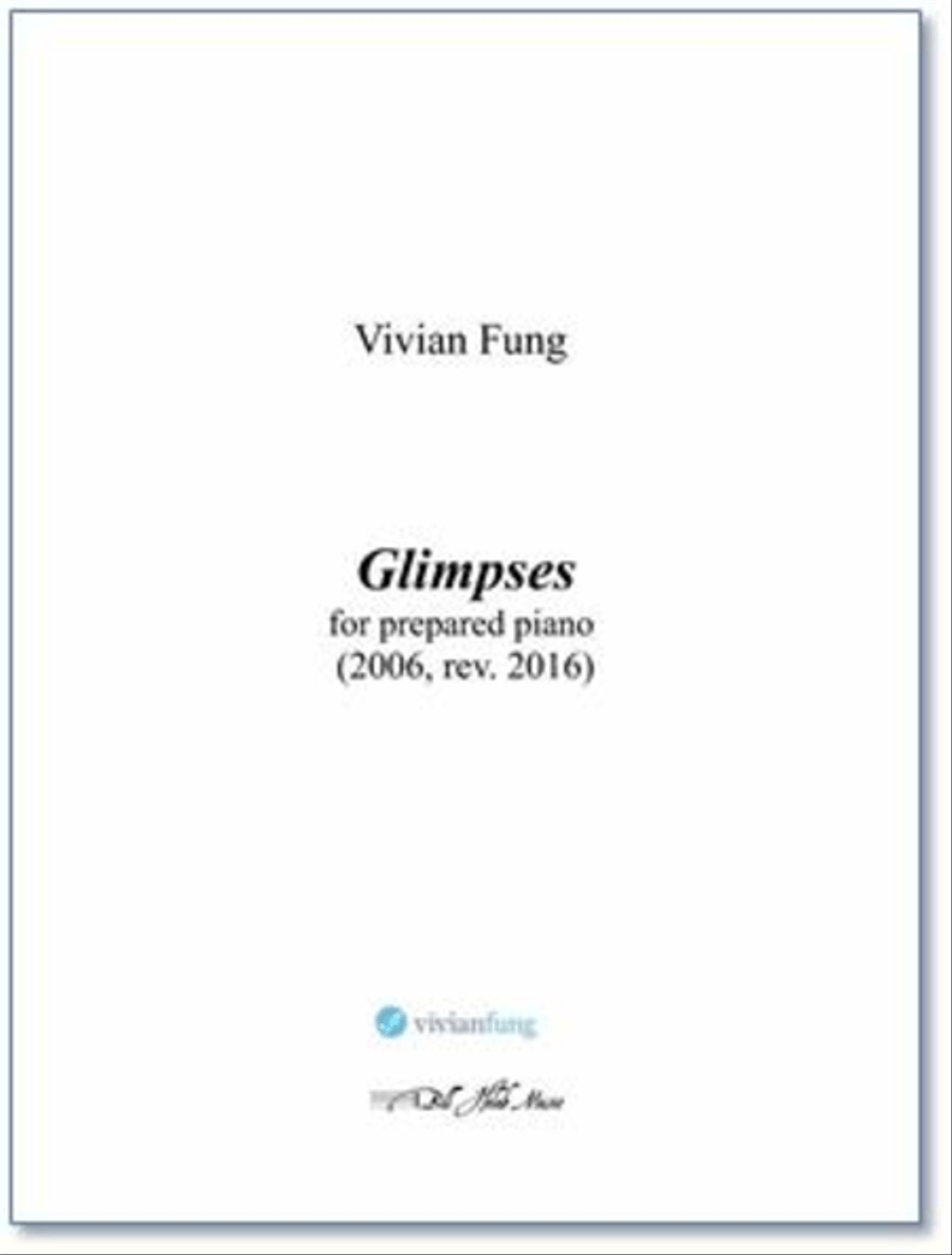 Glimpses Glimpses Piano scores gallery preview page 1