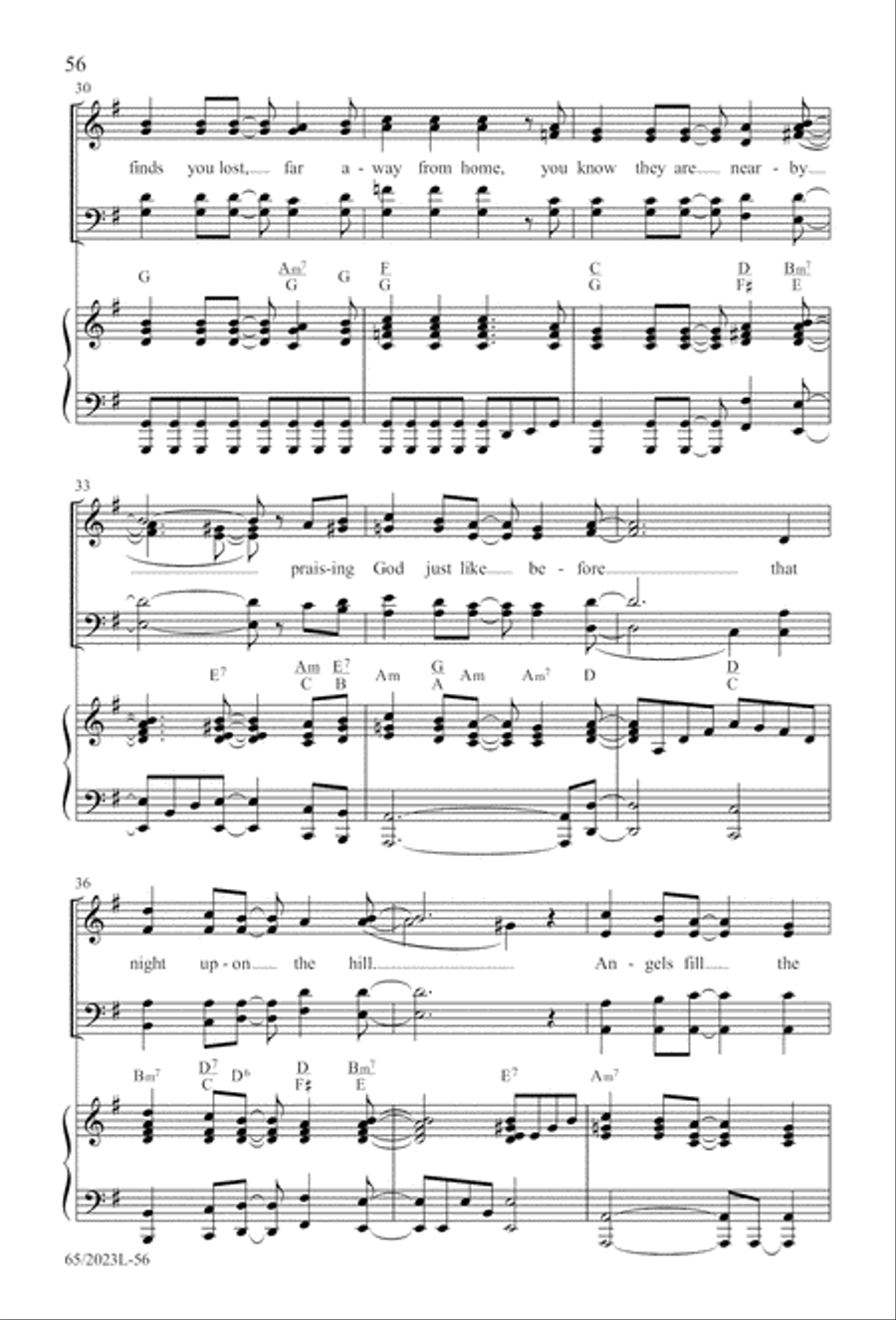 Child of Hope Child of Hope 4-Part scores gallery preview page 57