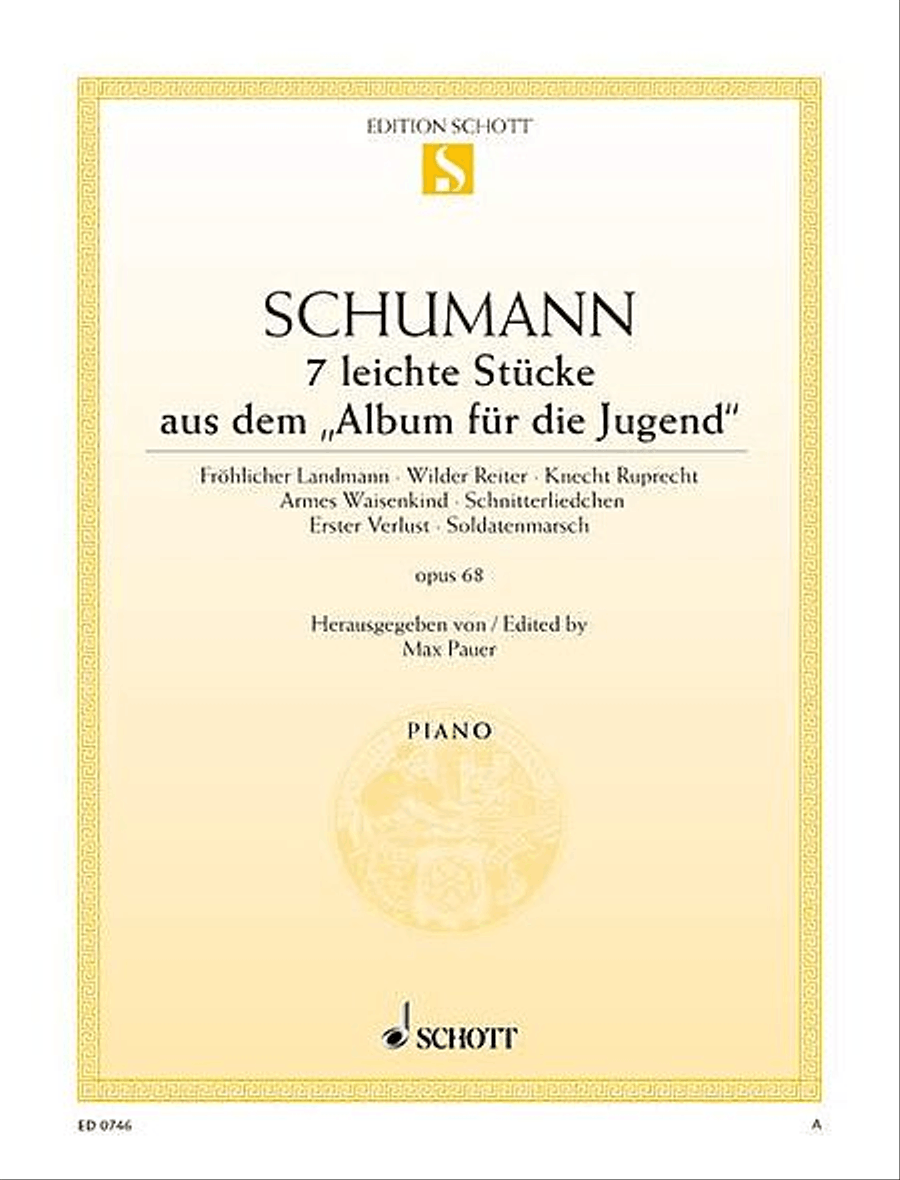 Album for the Young Selections, Op. 68 Piano Solo scores gallery preview page 1