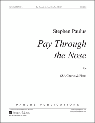 Book cover for Pay Through the Nose