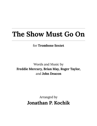 Book cover for The Show Must Go On