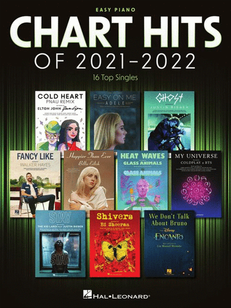 Chart Hits of 2021-2022 Easy Piano scores gallery preview page 2