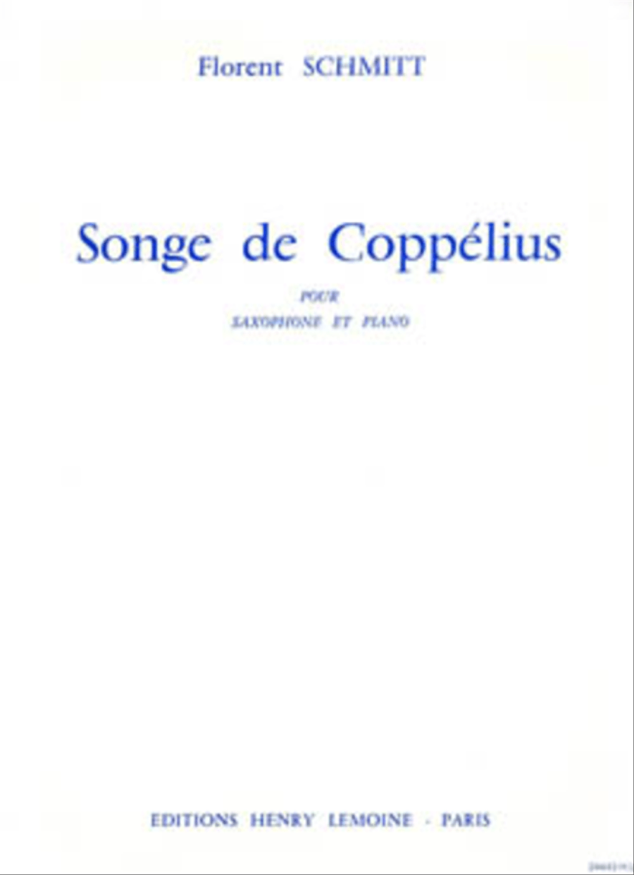 Songe De Coppelius Piano Accompaniment scores gallery preview page 1