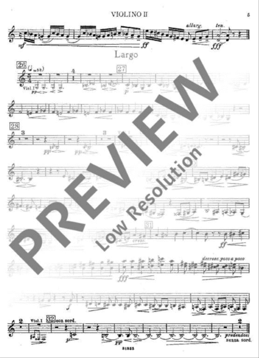 String quartet No. 3 String Quartet scores gallery preview page 16