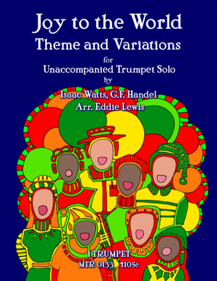 Book cover for Joy to the World Theme and Variations for Unaccompanied Trumpet Solo
