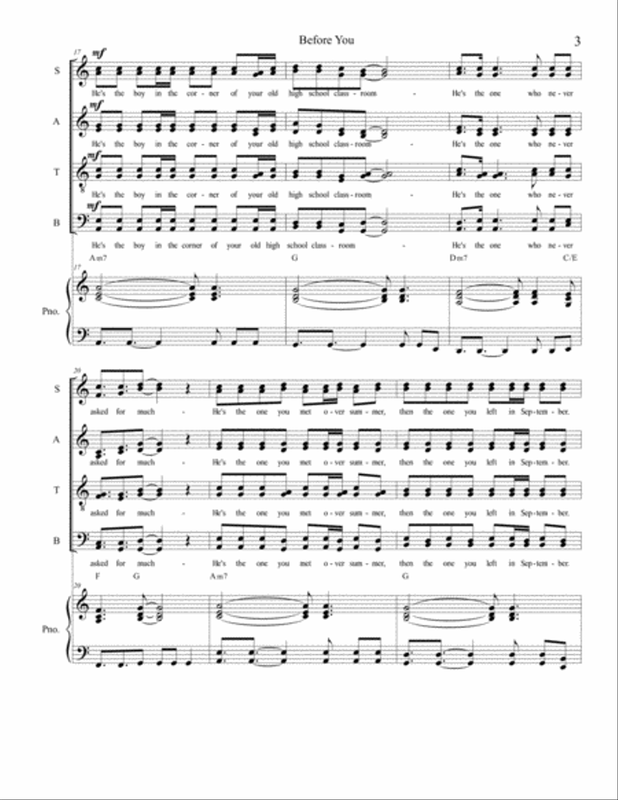 Before You 4-Part scores gallery preview page 3