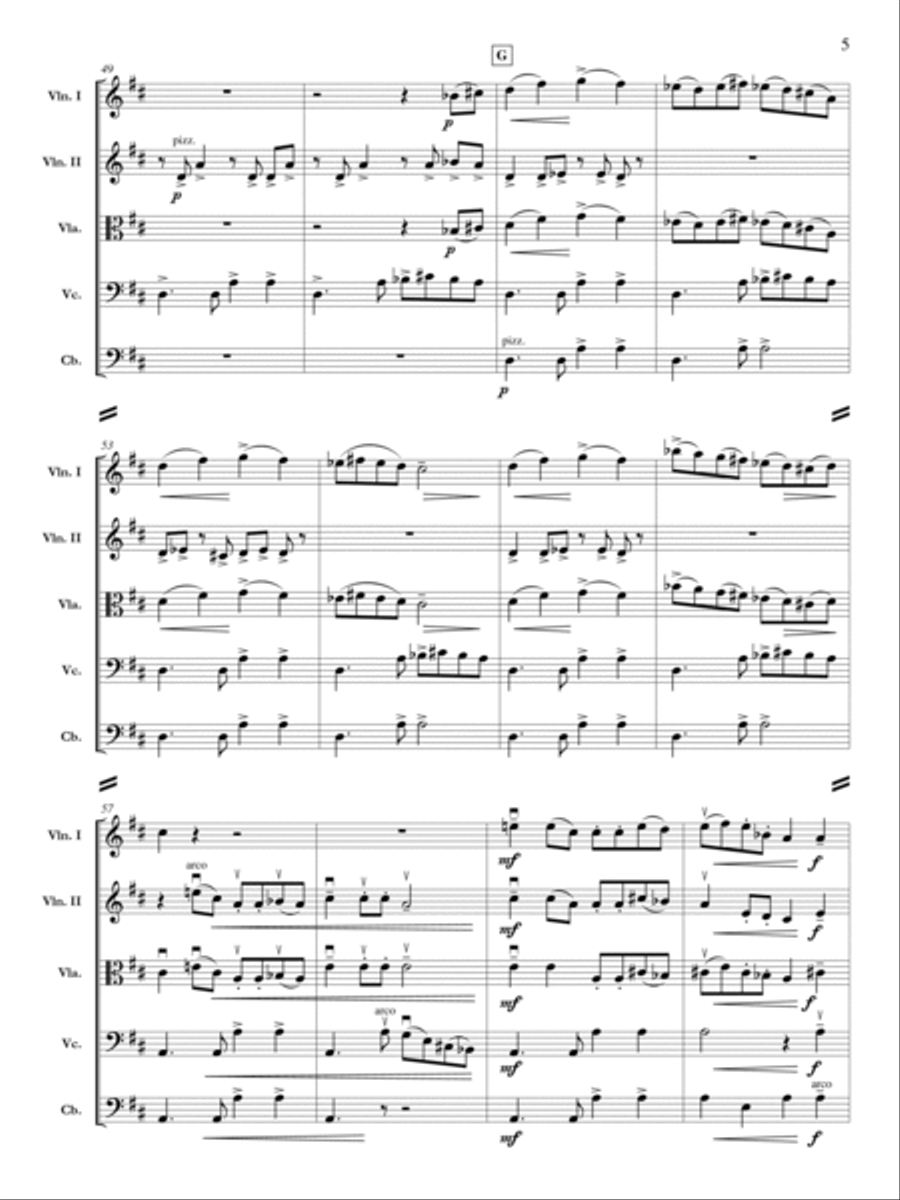 John Hardy Dances Orchestra scores gallery preview page 6