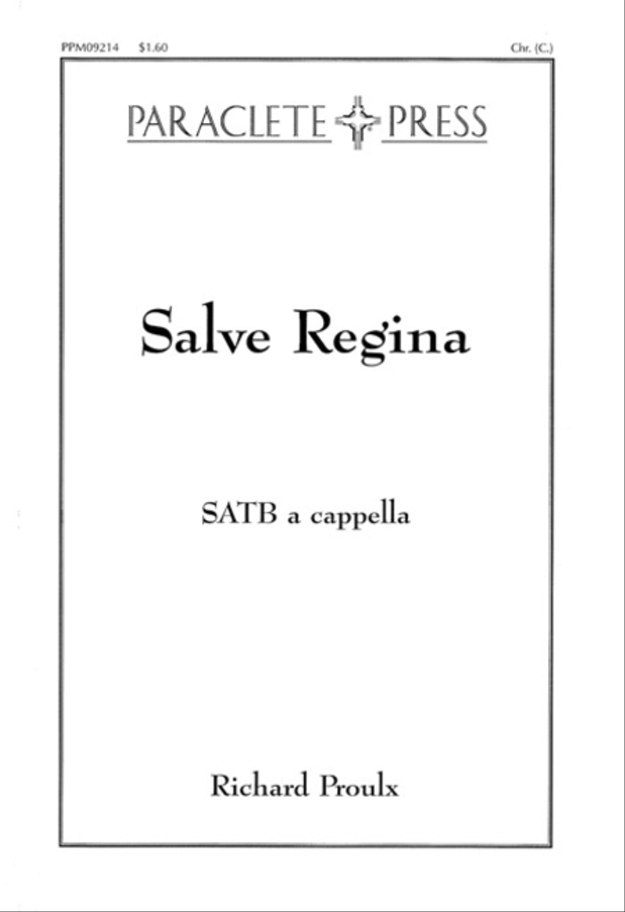 Salve Regina 4-Part scores gallery preview page 1