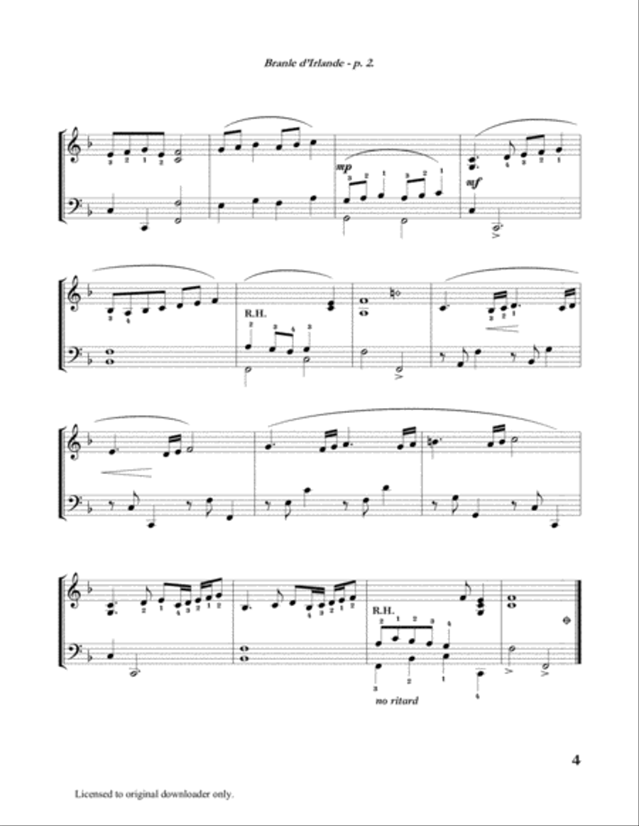 The Harper's Accomplice Gets the Lute Harp scores gallery preview page 6