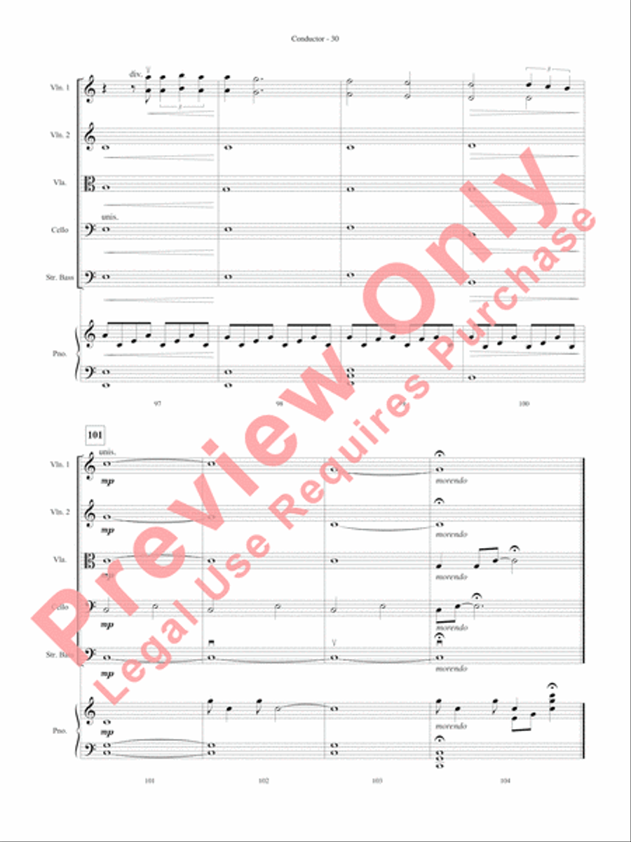 Great Movie Themes Great Movie Themes String Orchestra scores gallery preview page 31