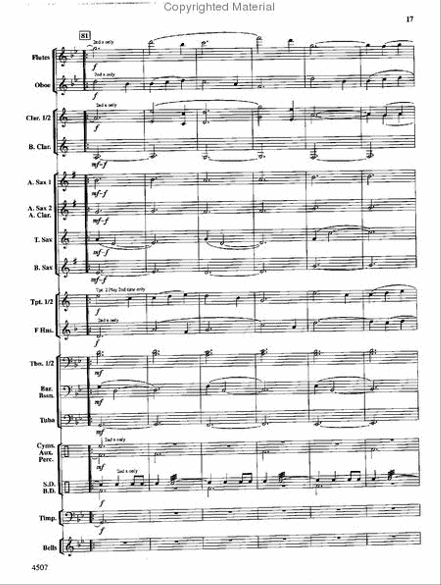 Storybrook Mountain Storybrook Mountain Concert Band scores gallery preview page 17