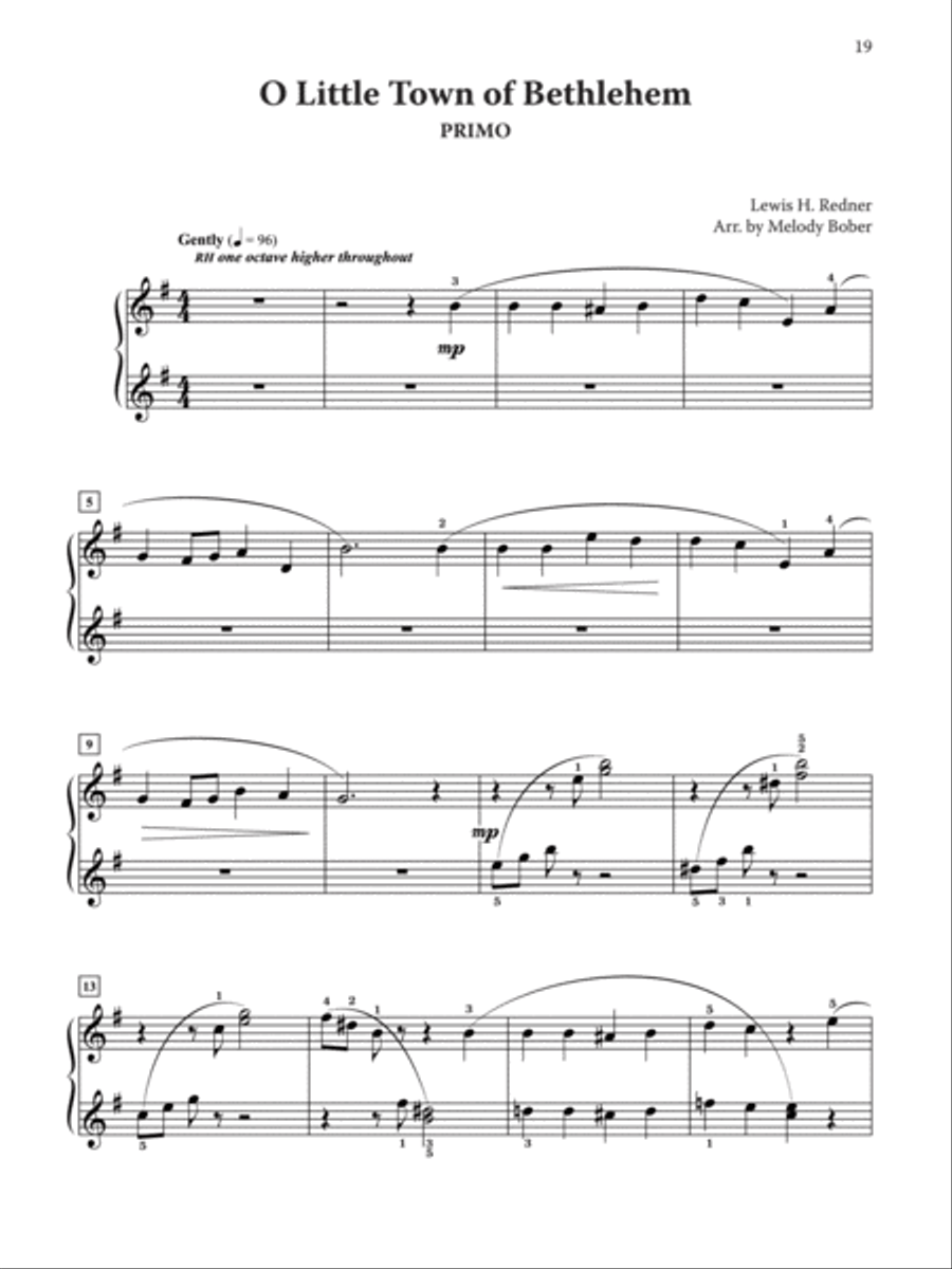 Christmas Memories for Two, Book 2 Small Ensemble scores gallery preview page 3