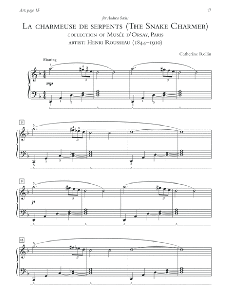 Museum Masterpieces, Book 2 Piano Solo scores gallery preview page 11