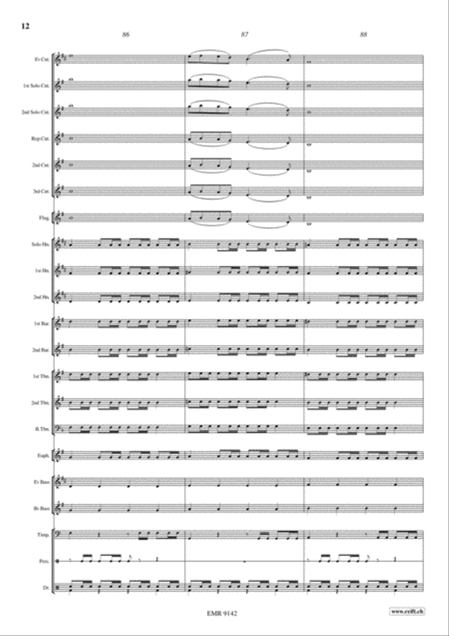 For A Few Dollars More Brass Band scores gallery preview page 13