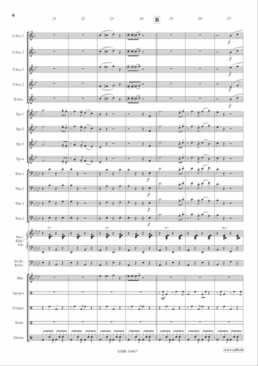 Brasilia Brasilia Big Band scores gallery preview page 7