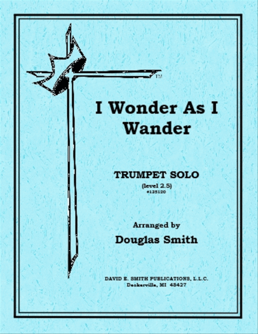 I Wonder As I Wander Flute scores gallery preview page 1