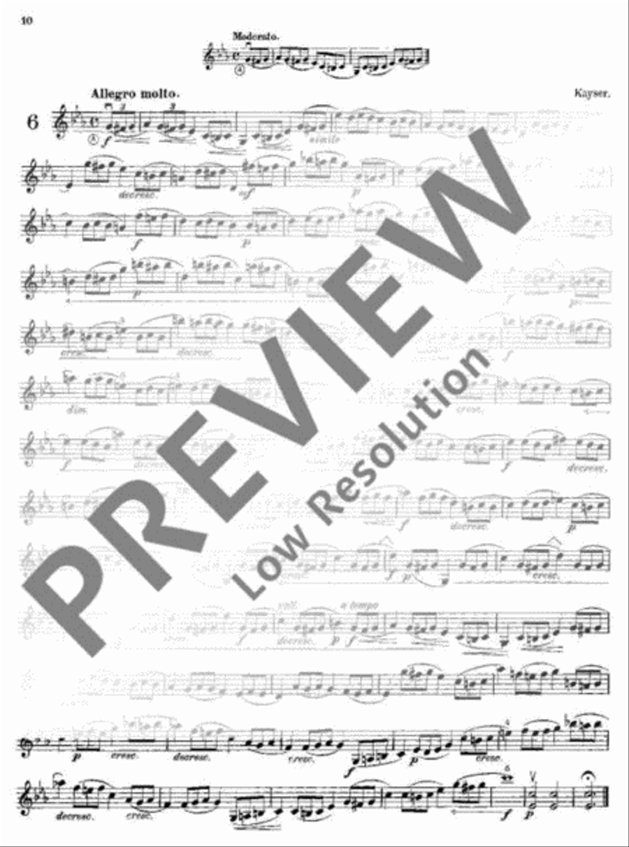 The Masters of the Violin Violin Solo scores gallery preview page 11