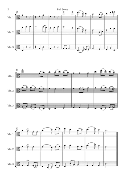 The Star Spangled Banner (USA National Anthem) for Viola Trio image number null