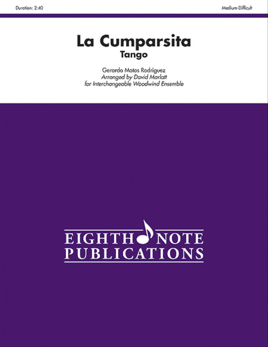 La Cumparsita La Cumparsita Woodwind Ensemble scores gallery preview page 1