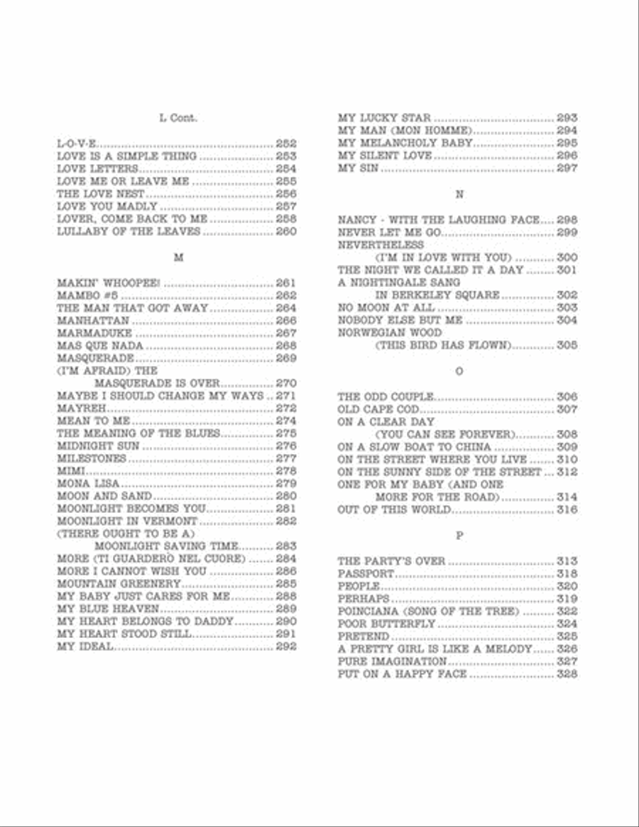 The Real Book – Volume III E-Flat Instrument scores gallery preview page 6