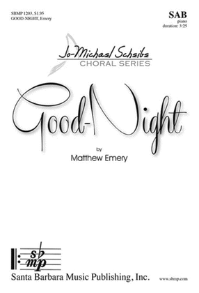 Book cover for Good-Night - SAB Octavo
