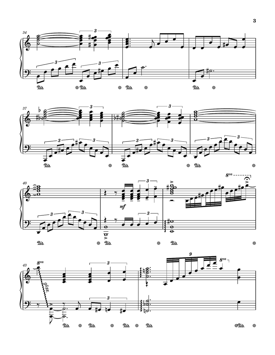 A Day In The Life Of A Fool (manha De Carnaval) Piano Solo scores gallery preview page 3