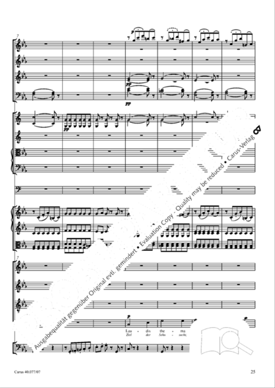 Lauda Sion 4-Part scores gallery preview page 38