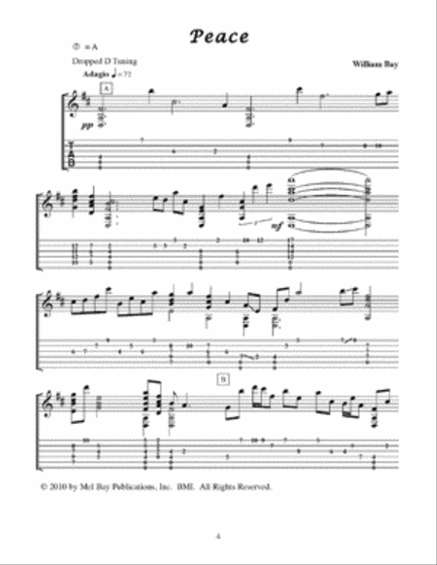 Timeless Solos for Guitar Fingerpicking Guitar scores gallery preview page 3