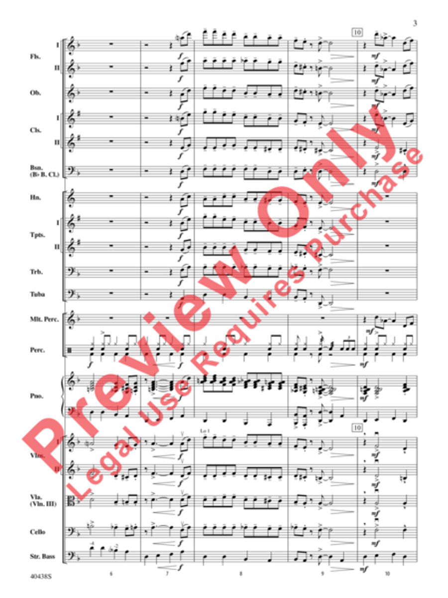 Minnie the Moocher Full Orchestra scores gallery preview page 4