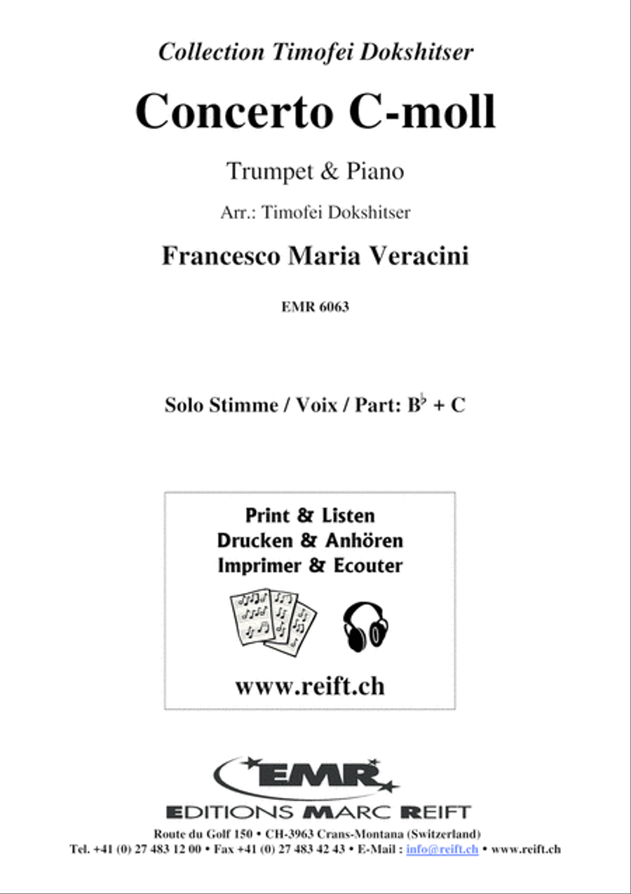 Concerto C-moll Trumpet Solo scores gallery preview page 2