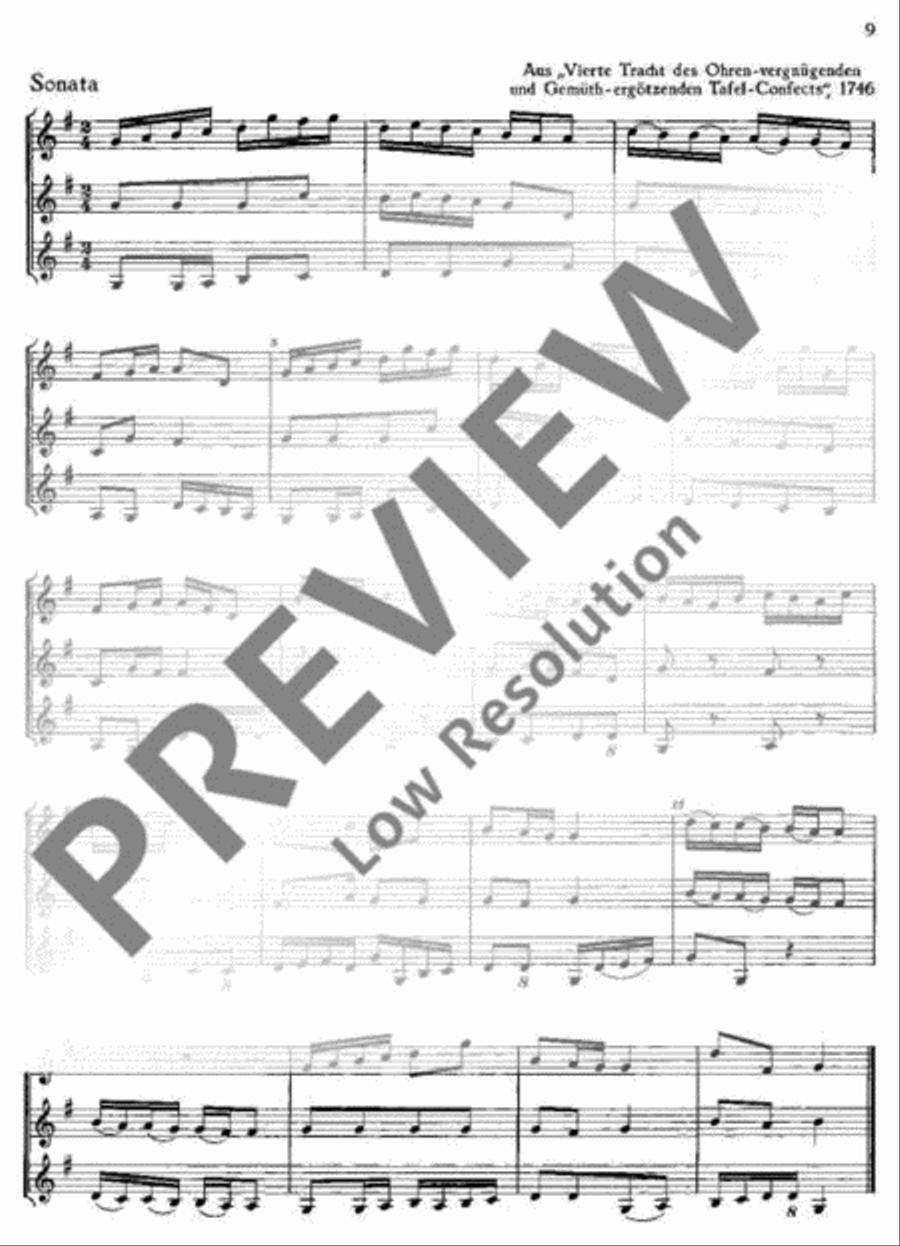 Pre-classical Music SSA scores gallery preview page 10