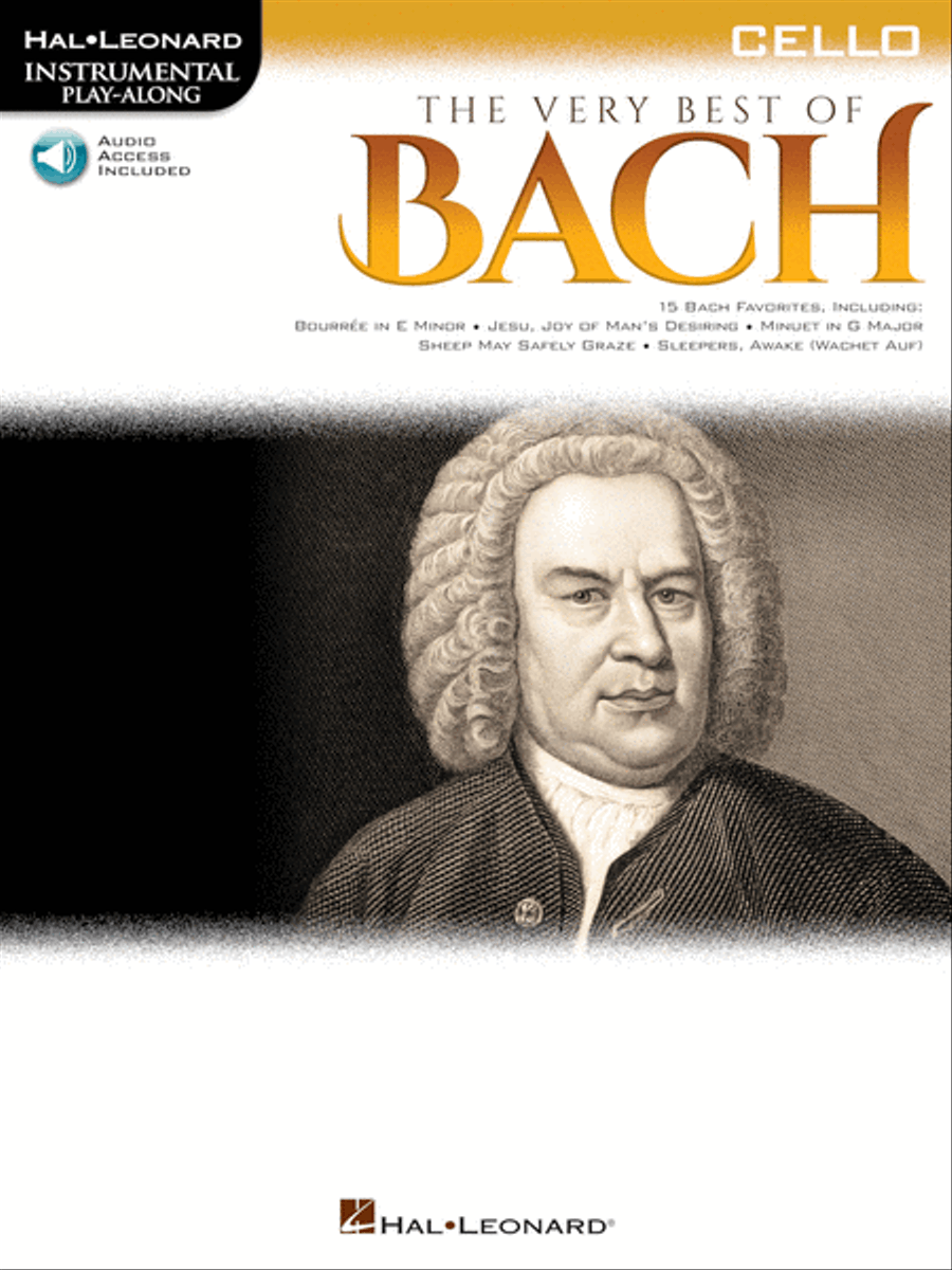 The Very Best of Bach Cello scores gallery preview page 1