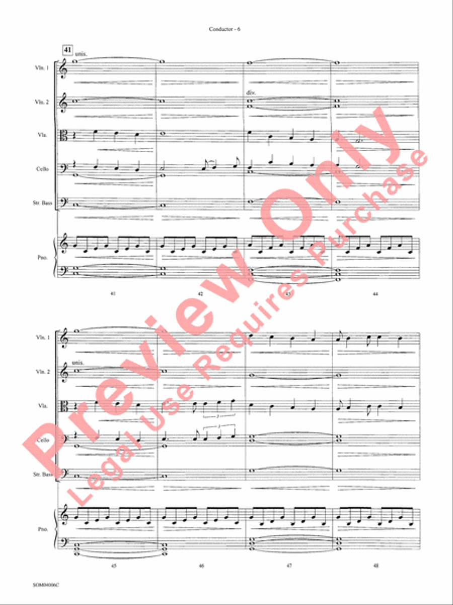 Into the West (from The Lord of the Rings: The Return of the King) String Orchestra scores gallery preview page 9