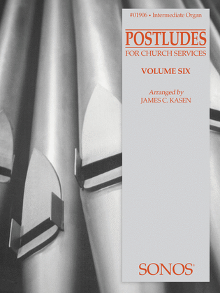 Book cover for Postludes - Vol 6 - Organ