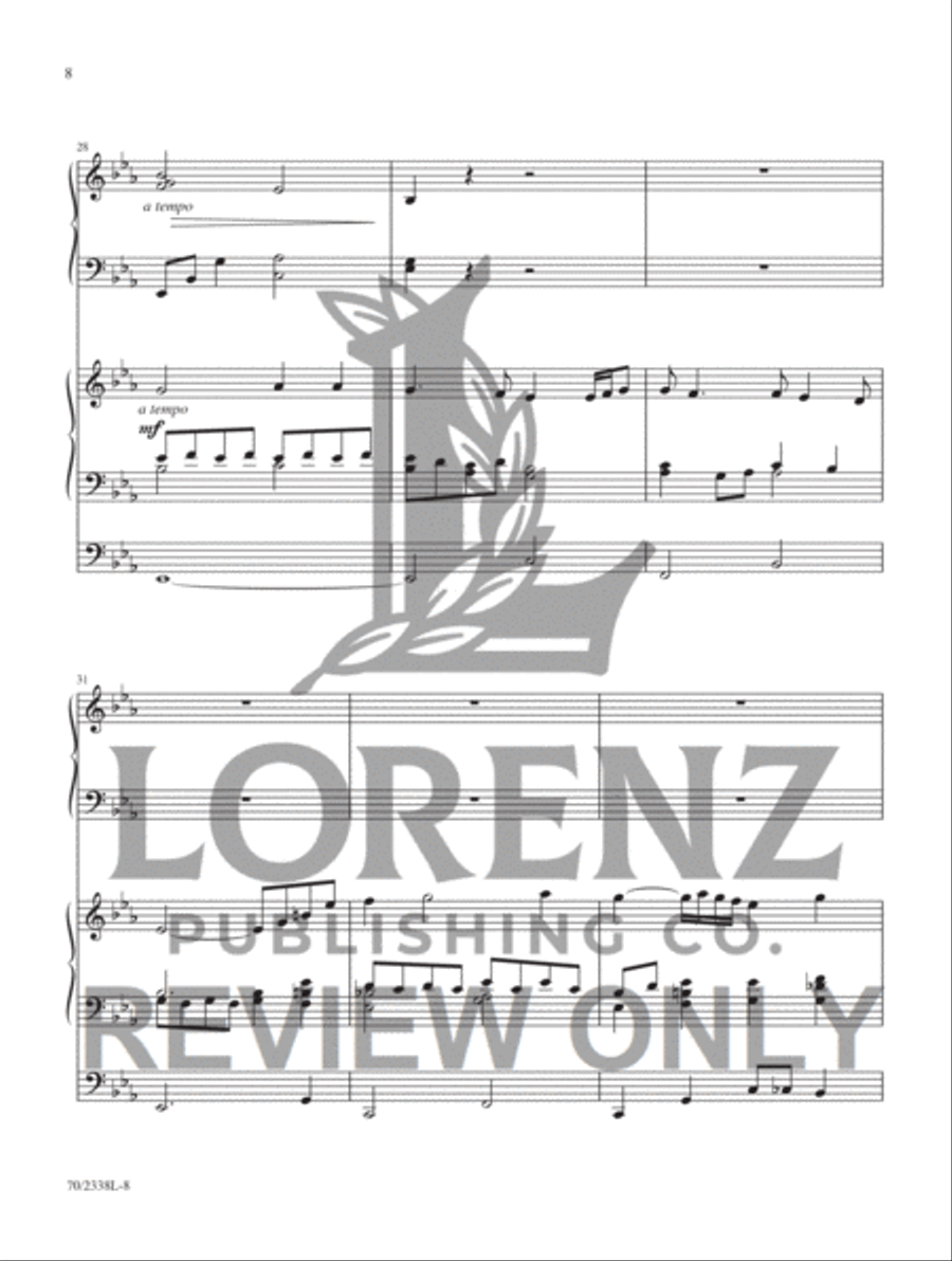 My Father's World Sacred scores gallery preview page 4