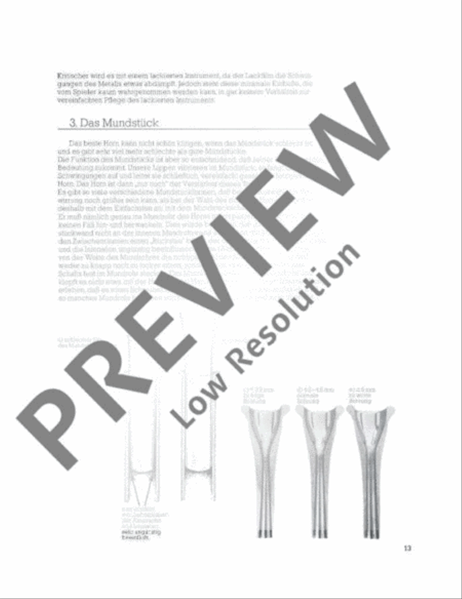 Horn-Schule Horn scores gallery preview page 14