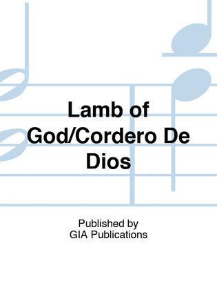 Book cover for Lamb of God/Cordero De Dios