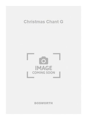 Book cover for Christmas Chant G