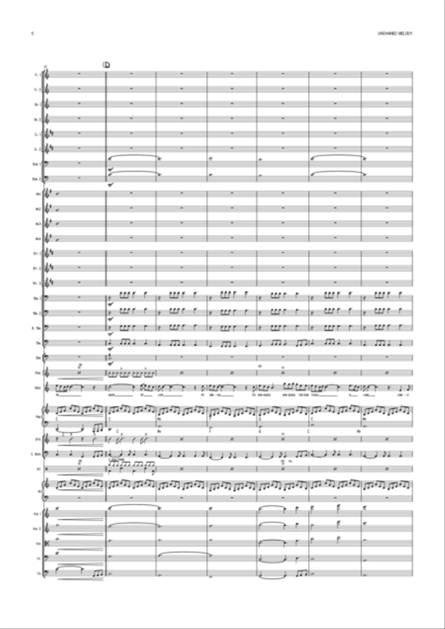 Unchained Melody Unchained Melody Full Orchestra scores gallery preview page 6