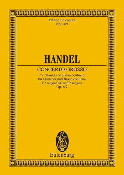 Concerto Grosso Op. 6/7