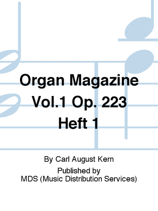 Organ Magazine Vol.1 op. 223 Heft 1