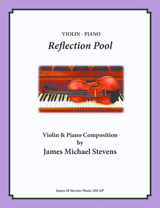 Book cover for Reflection Pool - Violin & Piano