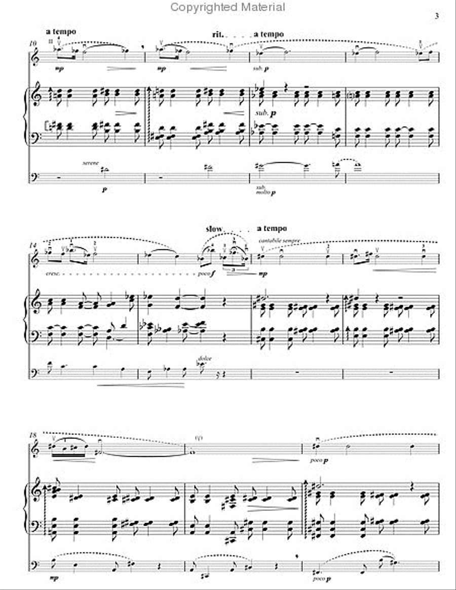 Serenade Piano Trio scores gallery preview page 3