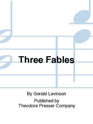 Book cover for THREE FABLES