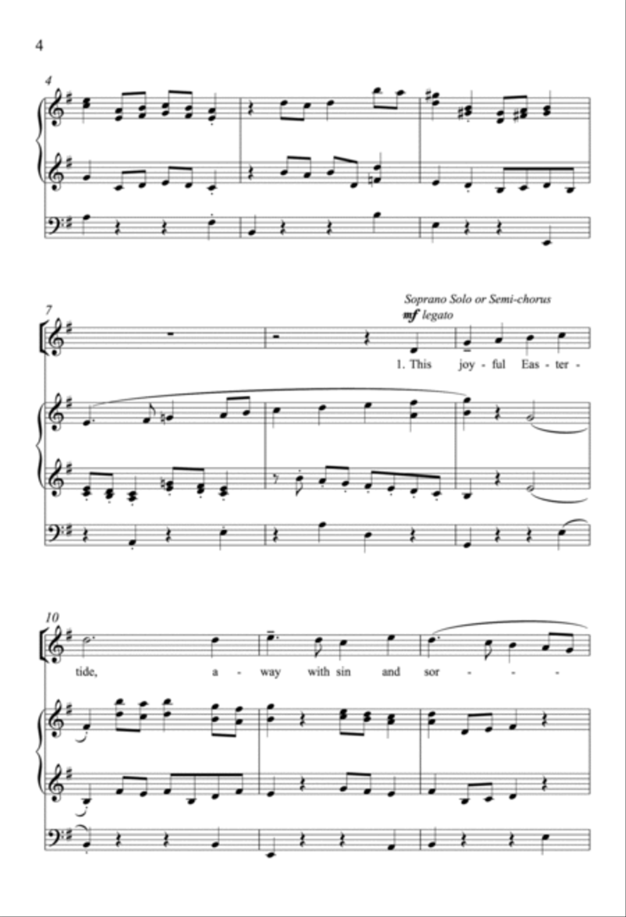 This Joyful Eastertide Divisi scores gallery preview page 3