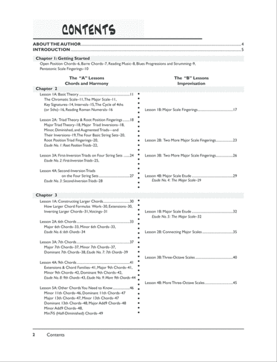 Complete Jazz Guitar Method Electric Guitar scores gallery preview page 2