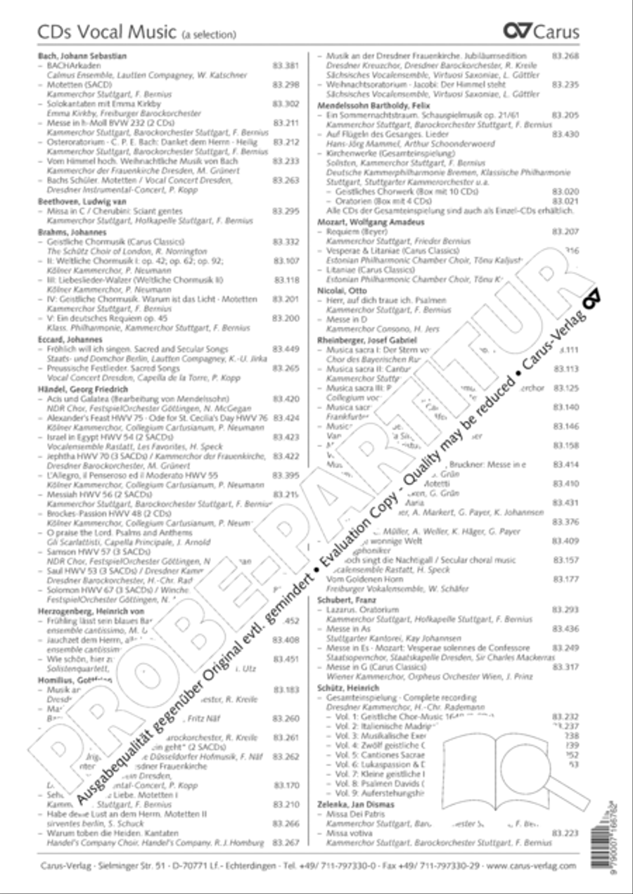 Psalm 42 4-Part scores gallery preview page 29